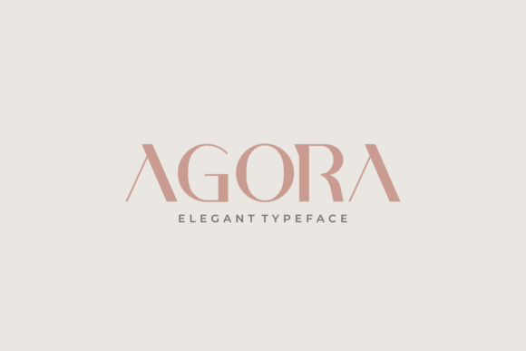 Agora Font: Elevate Your Brand Identity
