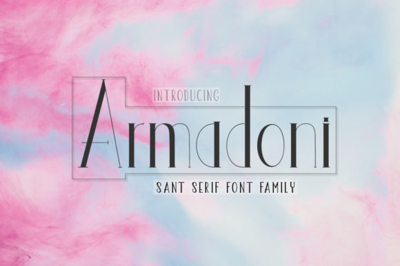 Armadoni: A Refined Serif Typeface for Editorial Design