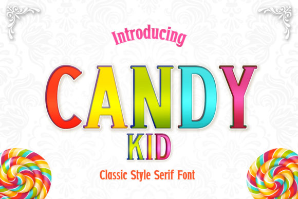 Candy Kid: A Refined Serif Typeface for Editorial Design