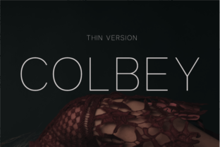 Colbey Thin: A Modern Typeface for Polished Brands