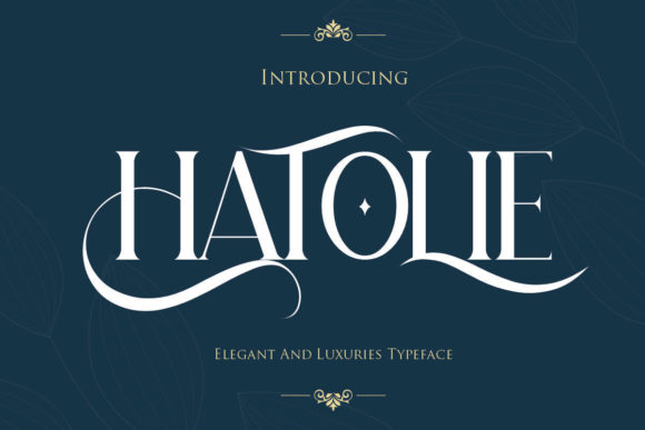 Hatolie: A Premium Serif Font for Web Design