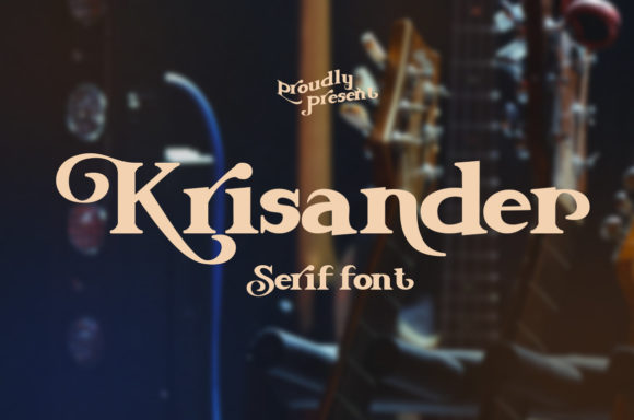 Krisander: A Refined Serif Font for Editorial Design