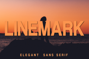 Linemark: A Refined Sans Serif Typeface for Modern Editorial Design