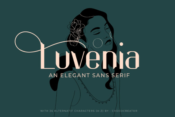 Luvenia: A Balanced Sans Serif Typeface for Modern Editorial Design