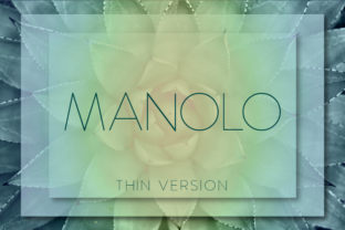 Manolo Thin: A Refined Typeface for Modern Editorial Design