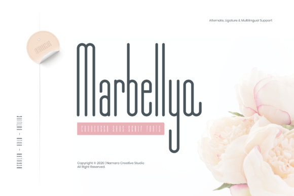 Marbellya: The Simple Typeface for Clear Branding