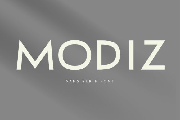 Modiz: A Designer’s Take on Modern Sans Serif Clarity
