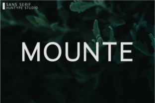 Mounte: A Designer’s Honest Take on Modern Sans Serif