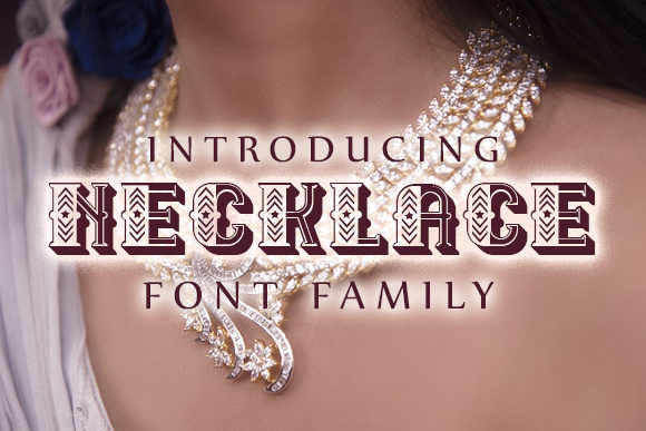 Necklace Font: Elevate Your Campaign Visuals