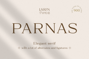 Parnas Serif Font: Elevate Your Brand Identity