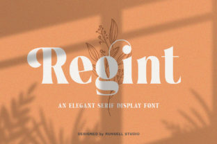 Regint: The Elegant Serif Font for Crafters
