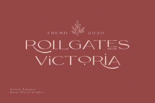 Rollgates Victoria: A Typeface for Polished Brands