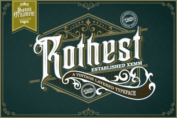 Rothest: A Blackletter Font for Modern Web Design