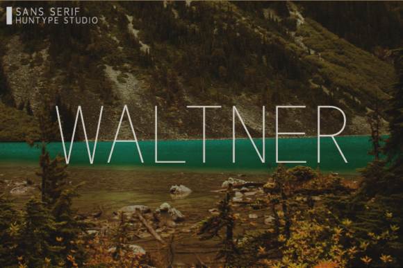 Waltner: A Refined Sans Serif Typeface for Editorial Design